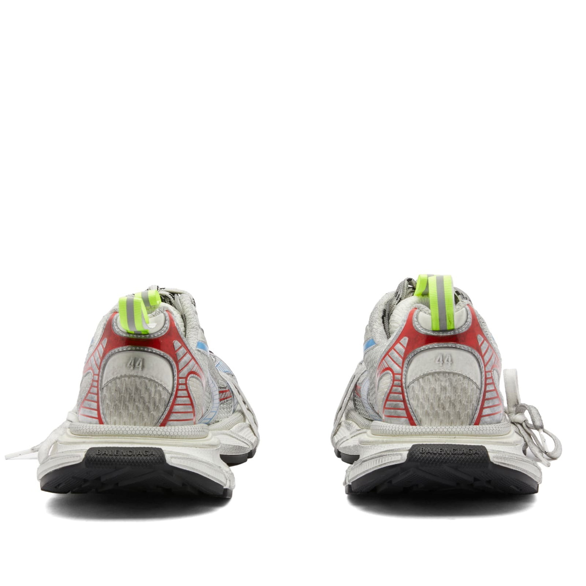 【BALENCIAGA】3XL sneakers White/Red/Blue Balenciaga 3XL Sneakers in White, Red, Blue | Designer