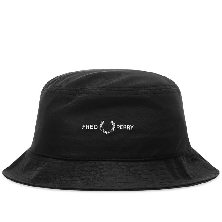 Photo: Fred Perry Authentic Sports Twill Bucket Hat