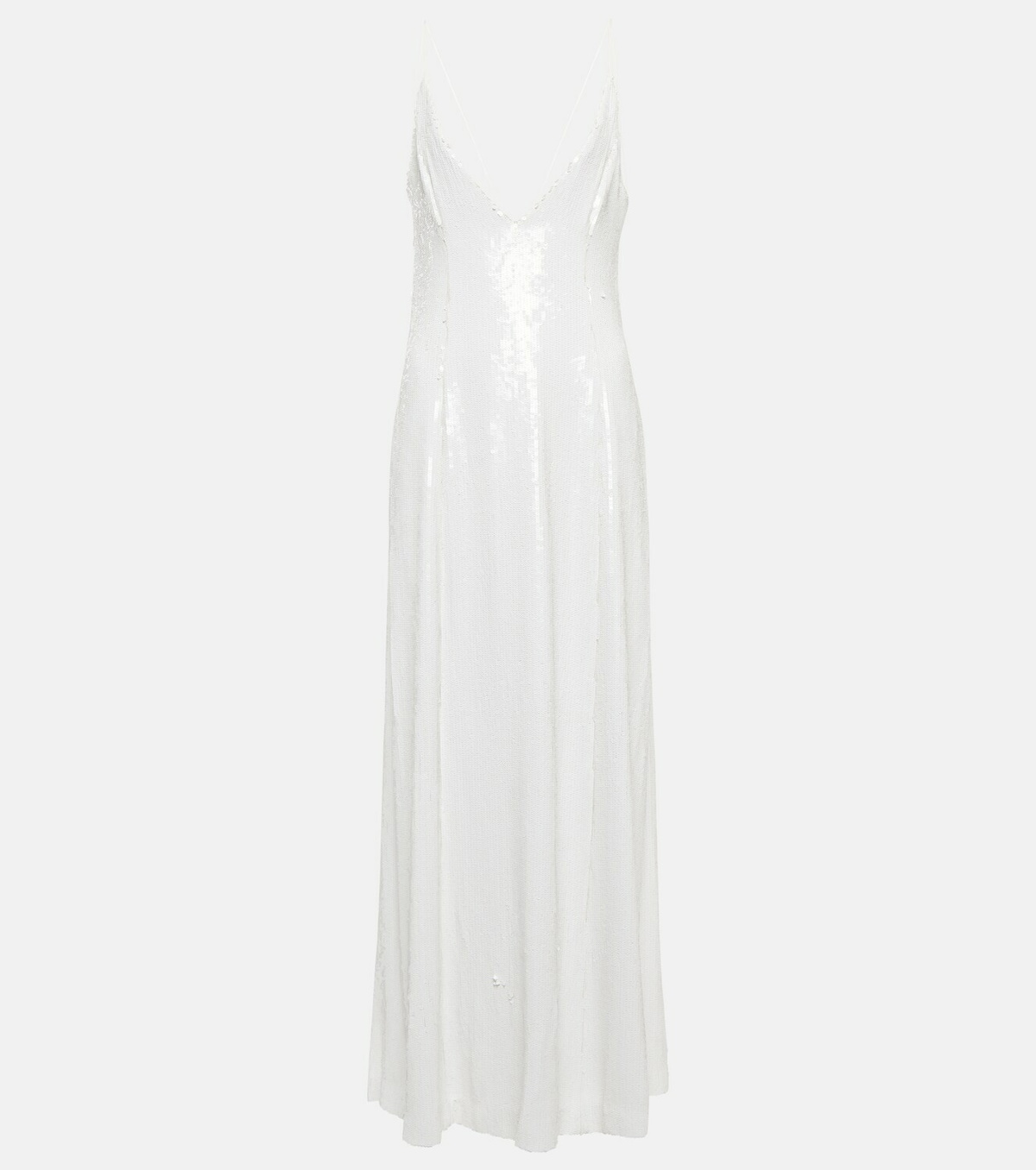 Khaite - Carina sequined slip dress