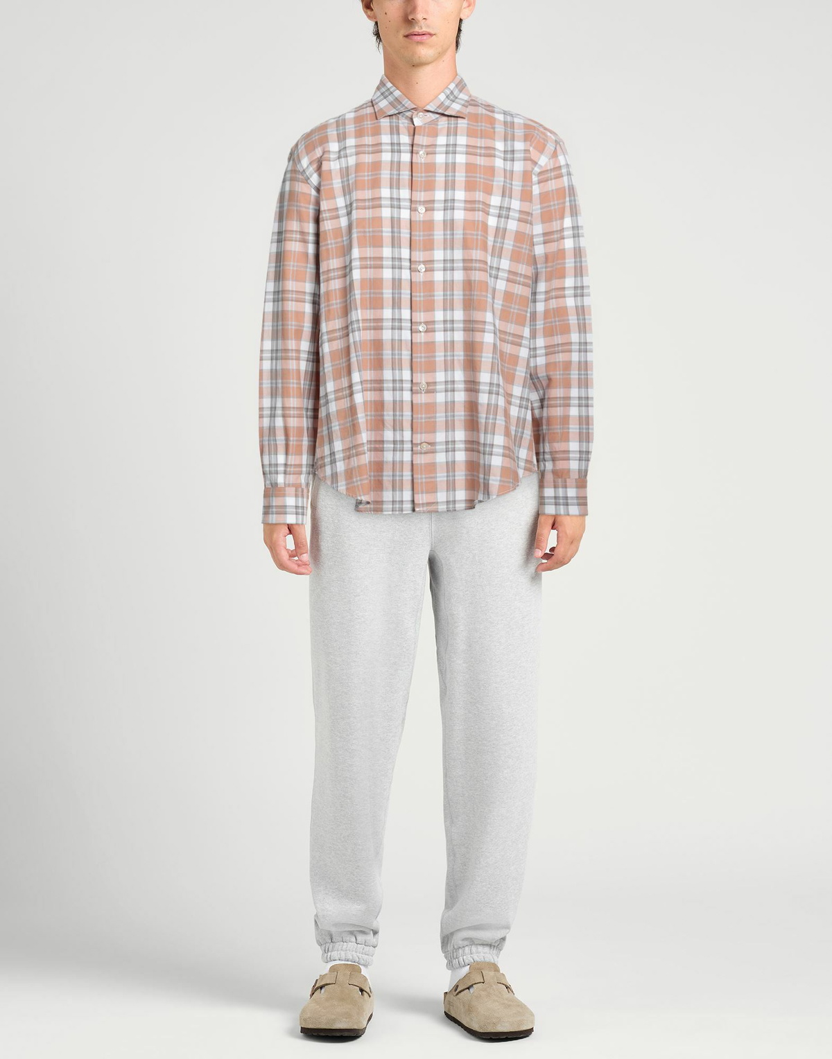 Eleventy Mens Shirt Sand