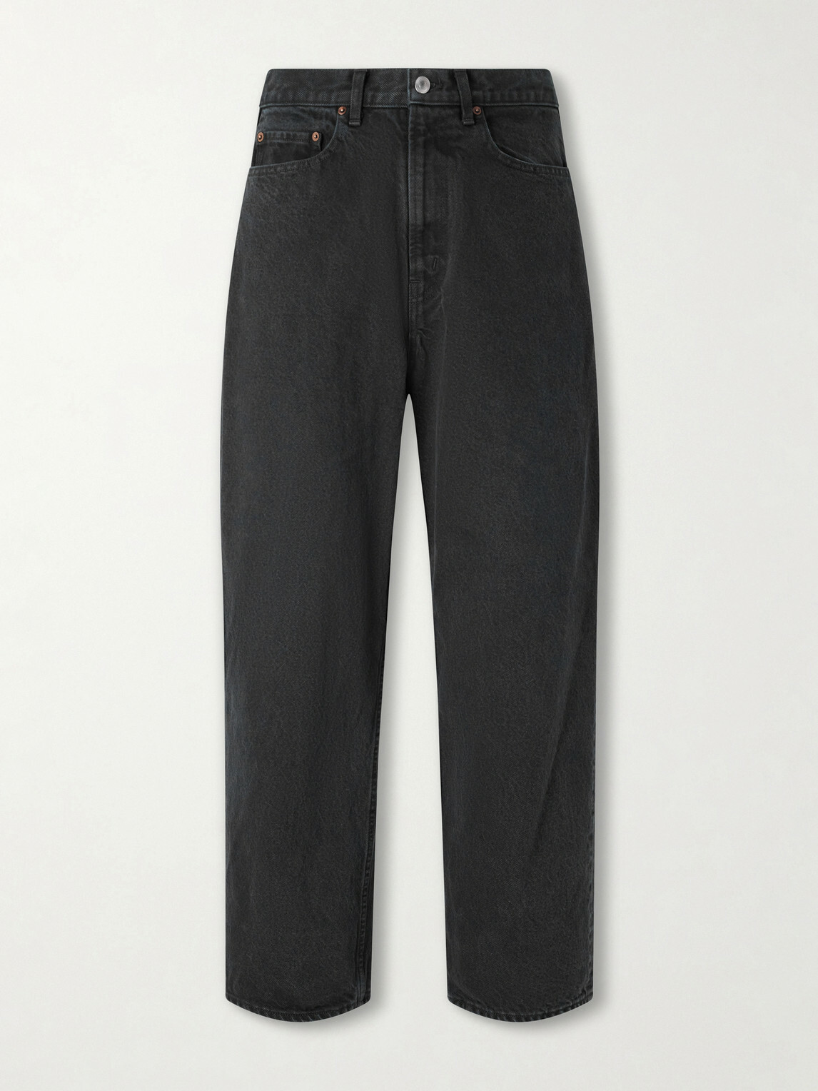 A.PRESSE - Straight-Leg Jeans - Black
