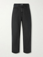 A.PRESSE - Straight-Leg Jeans - Black