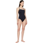 Loulou de Saison Black Itak LDS Criss-Crossing Straps Swimsuit