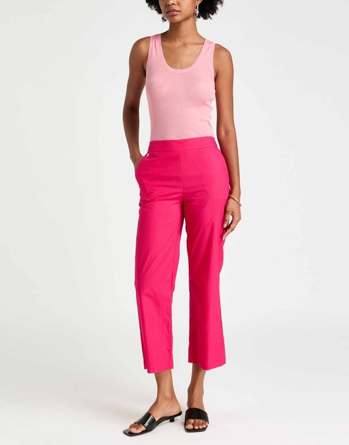 Manila Grace Womens Pants Fuchsia