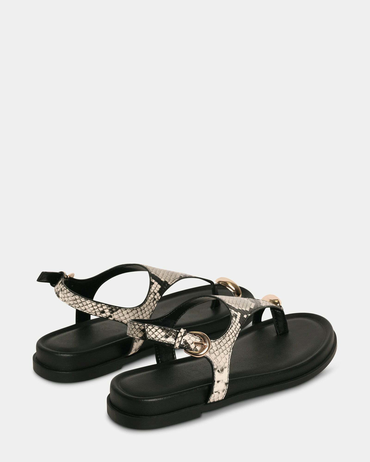 Steve Madden Naughty Sandals in Snake