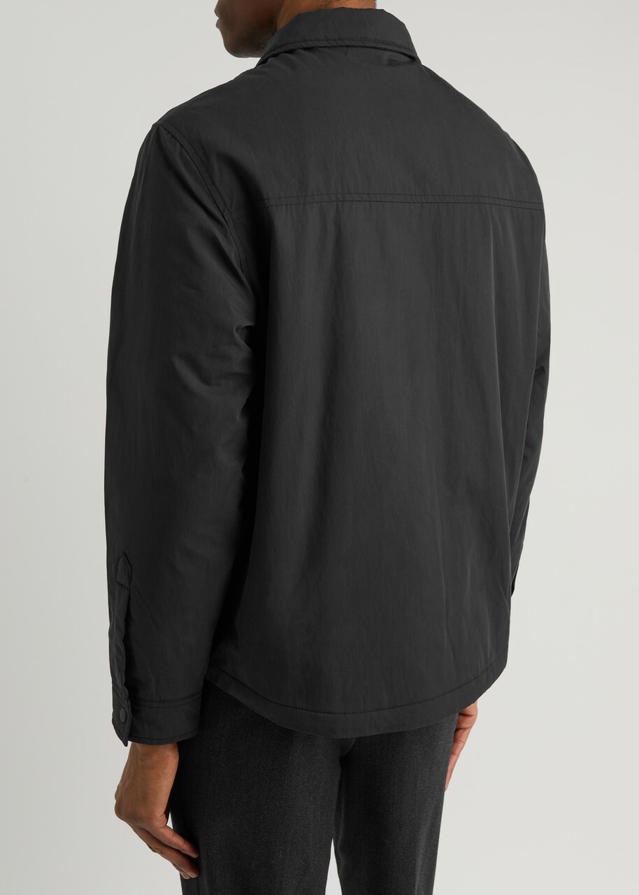 Wax London Covent Shell Jacket Black Wax London