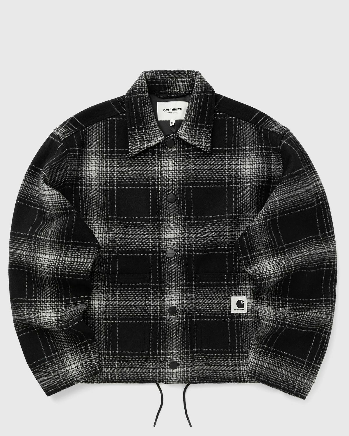 Carhartt WIP Brennan Shirt Jac Black Womens Bomber Jacket