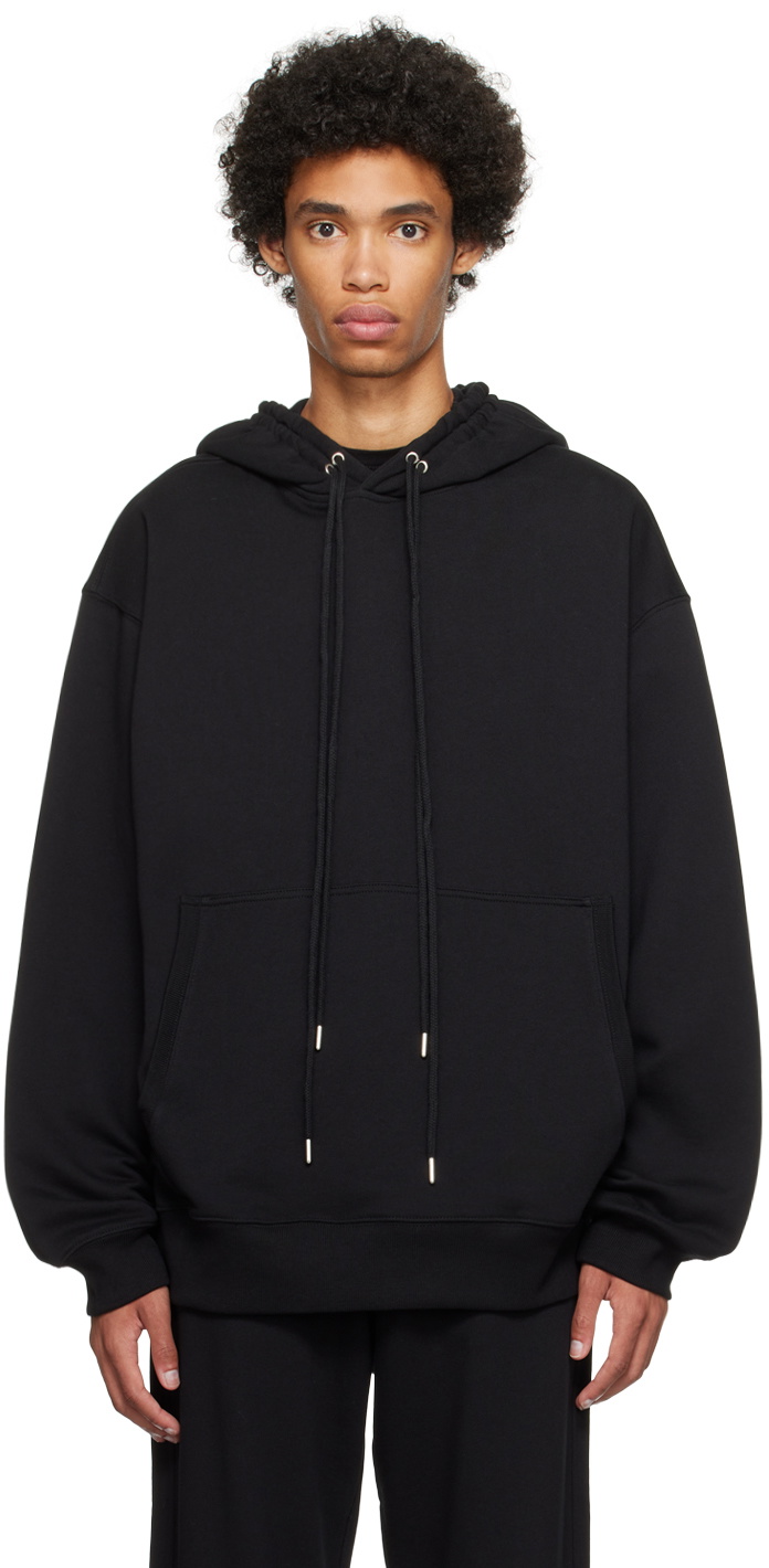 Dries Van Noten Black Loose-fit Hoodie Dries Van Noten