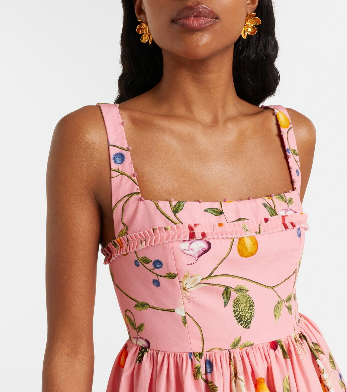 Agua by Agua Bendita Barbara Mini printed cotton minidress