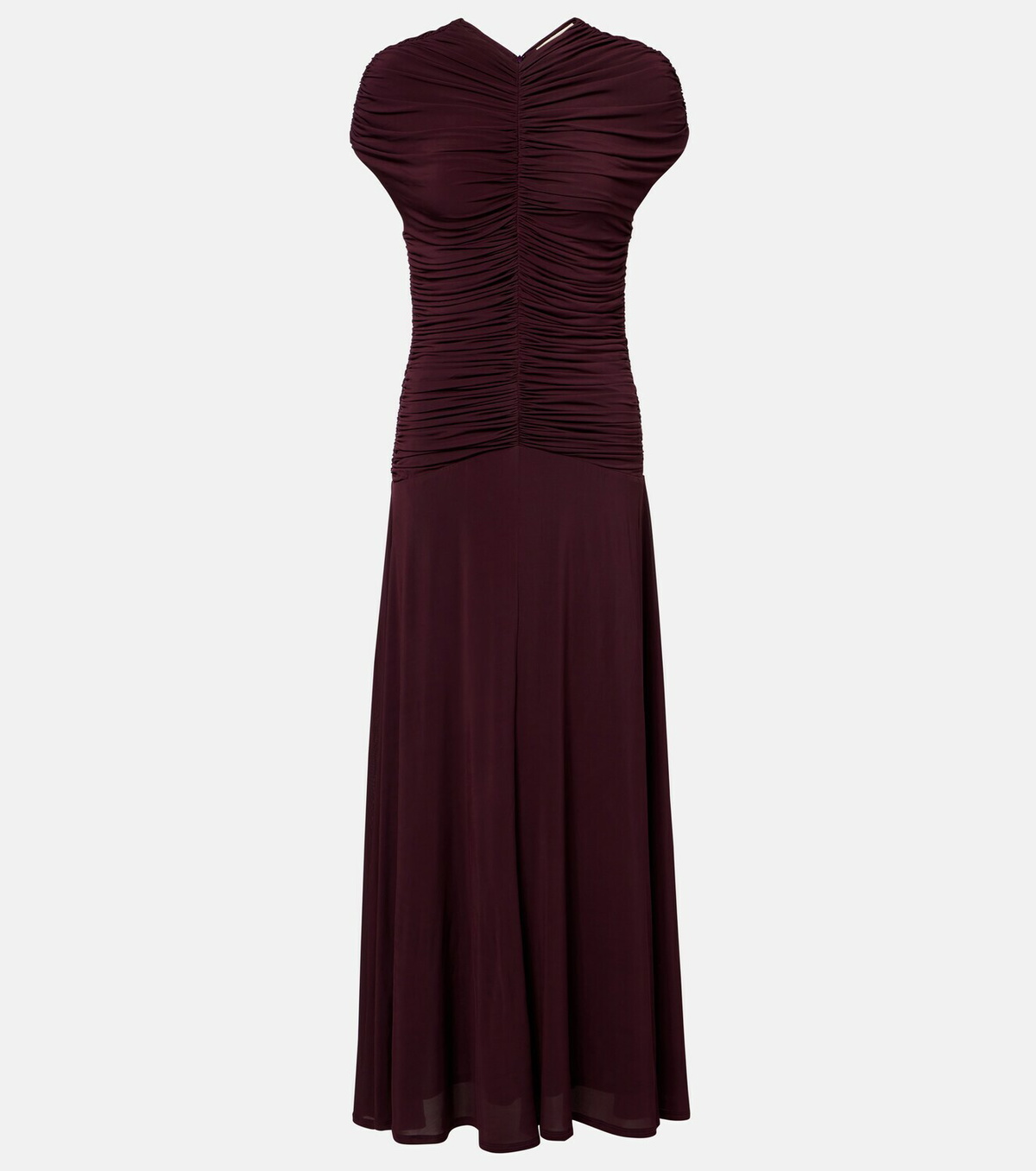 Tove Avita ruched jersey maxi dress