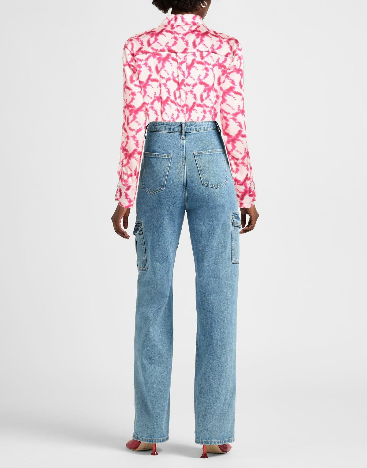 Jijil Womens Shirt Fuchsia