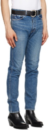 The Letters Blue Tapered Jeans
