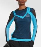 Loewe Colorblocked mesh top