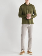 Kiton - Cotton-Jersey Polo Shirt - Green