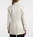Calvin Klein Collection Adrian wool and silk blazer