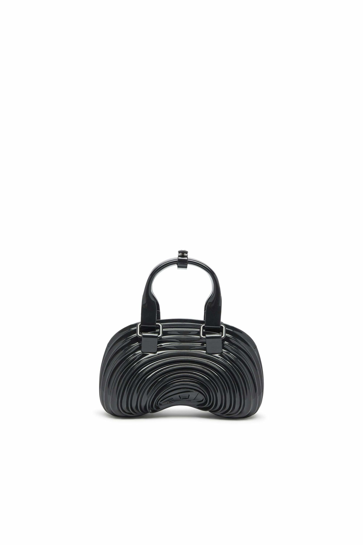 Diesel Quantum Dome - Handbag in Melflex - Crossbody Bags Womens in Black