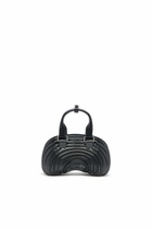 Diesel Quantum Dome - Handbag in Melflex - Crossbody Bags Womens in Black