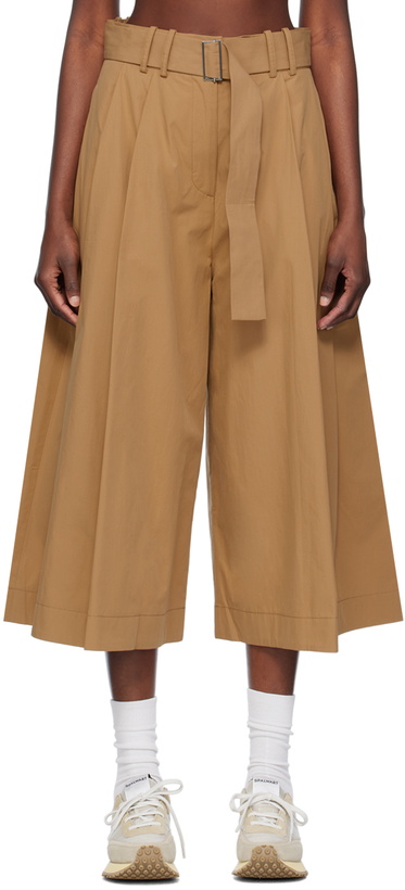 Photo: Studio Nicholson Tan Belted Trousers