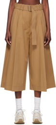 Studio Nicholson Tan Belted Trousers