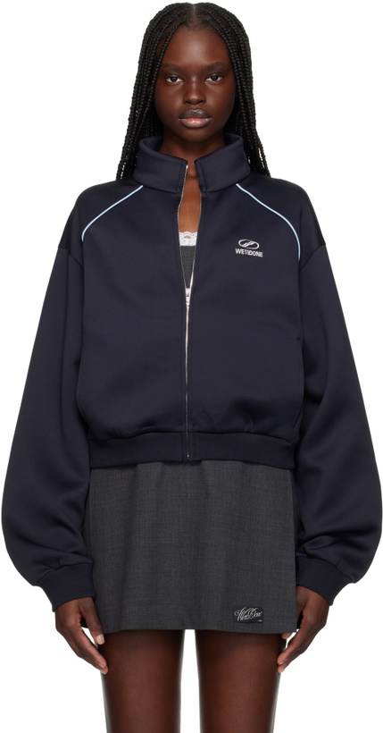 Photo: We11done Navy Sporty Selldone Track Jacket
