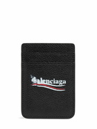 BALENCIAGA Cash Magnet Leather Card Holder