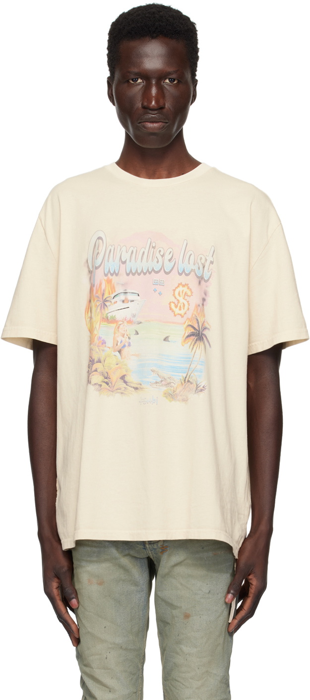 Ksubi Yellow Paradise Biggie T-Shirt Ksubi
