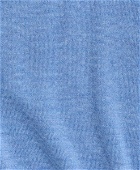 Brooks Brothers Men's Merino Wool Half-Zip Vest Sweater | Light Blue