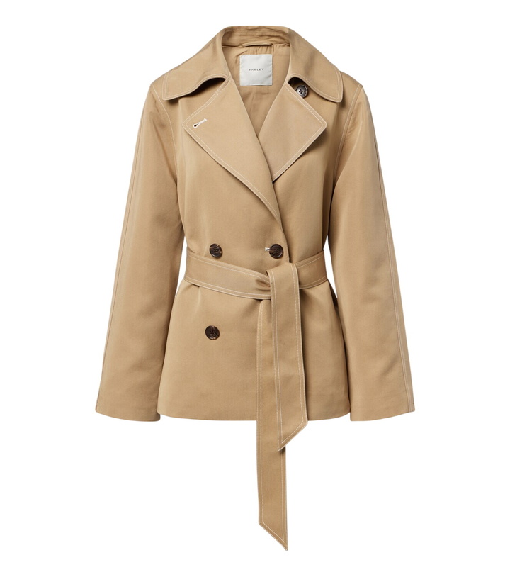 Photo: Varley Maddox double-breasted twill jacket