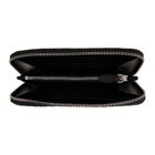Burberry Black Monogram Zip-Around Wallet