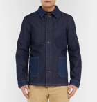 A.P.C. - Cotton-Blend Denim Chore Jacket - Men - Indigo