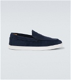 Christian Louboutin - Varsiboat suede loafers