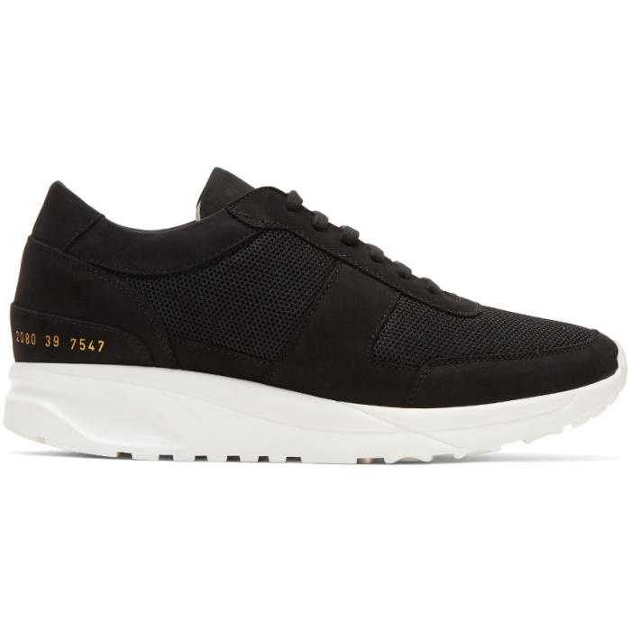 Photo: Common Projects Black Track Sneakers 