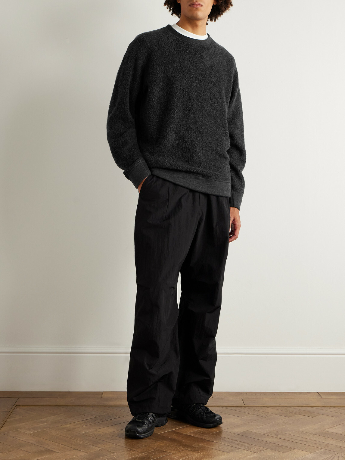 Houdini - Alto Woolly TreeMerino Sweater - Black