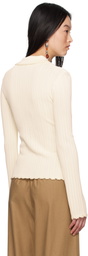 SEA NY Beige Abbie Cardigan