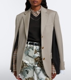 Acne Studios Layered wool blazer