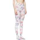 Ashley Williams White Mushroom Tights