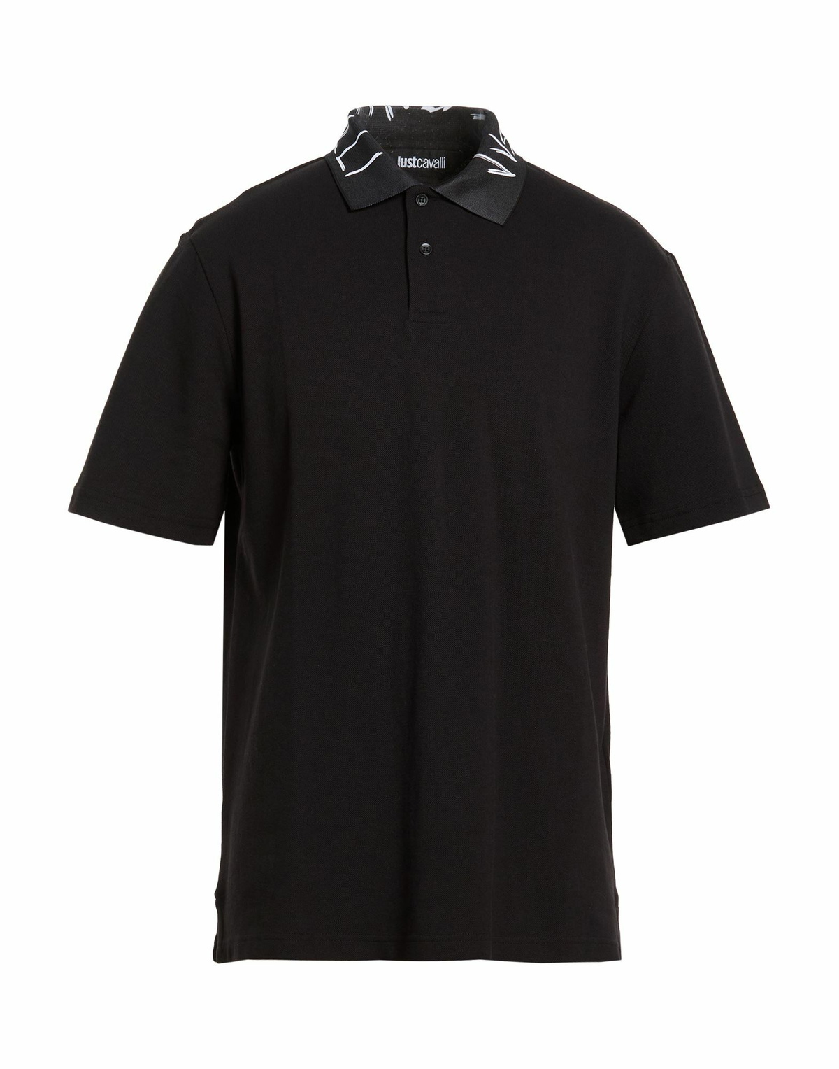 Just Cavalli Mens Polo shirt in Black