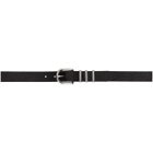 rag and bone Black Jumbo Jet Belt
