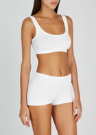 Hanro Touch Feeling Black Briefs White