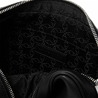 1017 ALYX 9SM Leather Buckle Cross Body Bag in Black