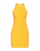 Filippa K Womens Mini dress in Mandarin