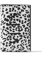 Valentino - Valentino Garavani Leopard-Print Leather Bifold Cardholder