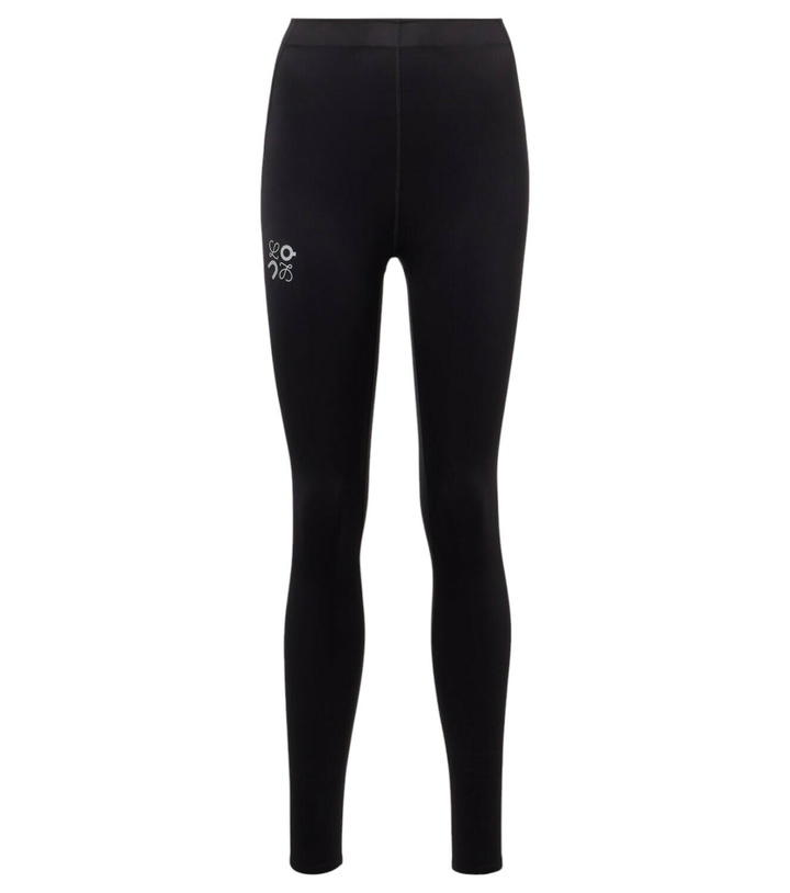 Photo: Loewe x On technical jersey tights