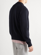 Richard James - Merino Wool Zip-Up Cardigan - Blue