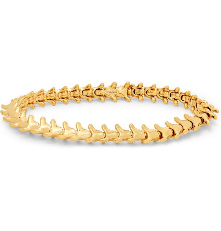 Photo: Shaun Leane - Serpent's Trace Slim Gold-Plated Bracelet - Gold
