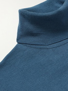 John Smedley - Cherwell Slim-Fit Merino Wool Rollneck Sweater - Blue