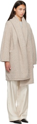 Lauren Manoogian Off-White Capote Coat