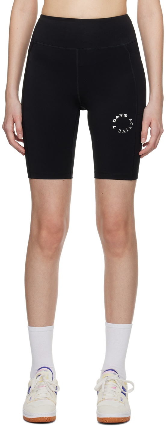 7 DAYS Active Black Bike Shorts
