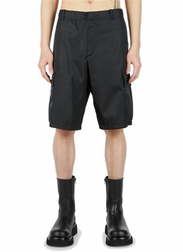 Photo: Prada - Re-Nylon Shorts in Black