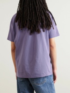 Nudie Jeans - Uno Everyday Cotton-Jersey T-Shirt - Purple